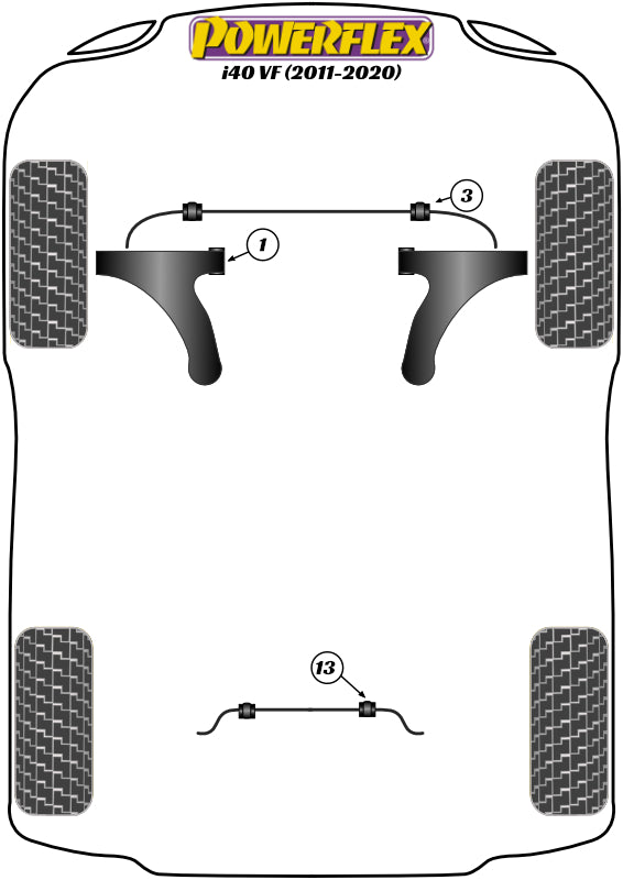 Front Anti Roll Bar Bush 22.5mm