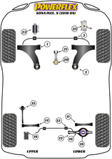 Front Wishbone Rear Bush