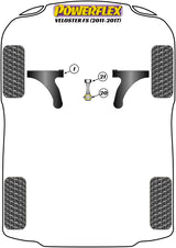 Lower Torque Mount Small Bush 14mm