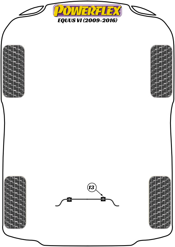 Rear Anti Roll Bar Bush 19.3mm