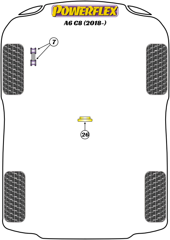 Transmission Mount Insert (Petrol)