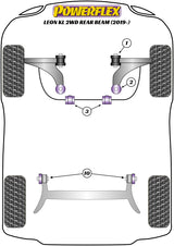 Front Lower Engine Mount Hybrid Bush (Large) - Road