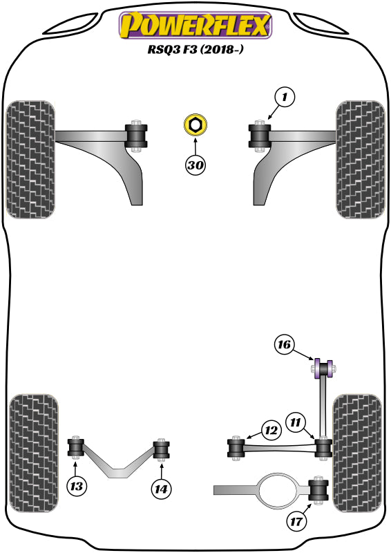 Rear Upper Wishbone Outer Bush
