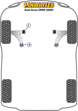 Front Wishbone Rear Bush  suits Toyota