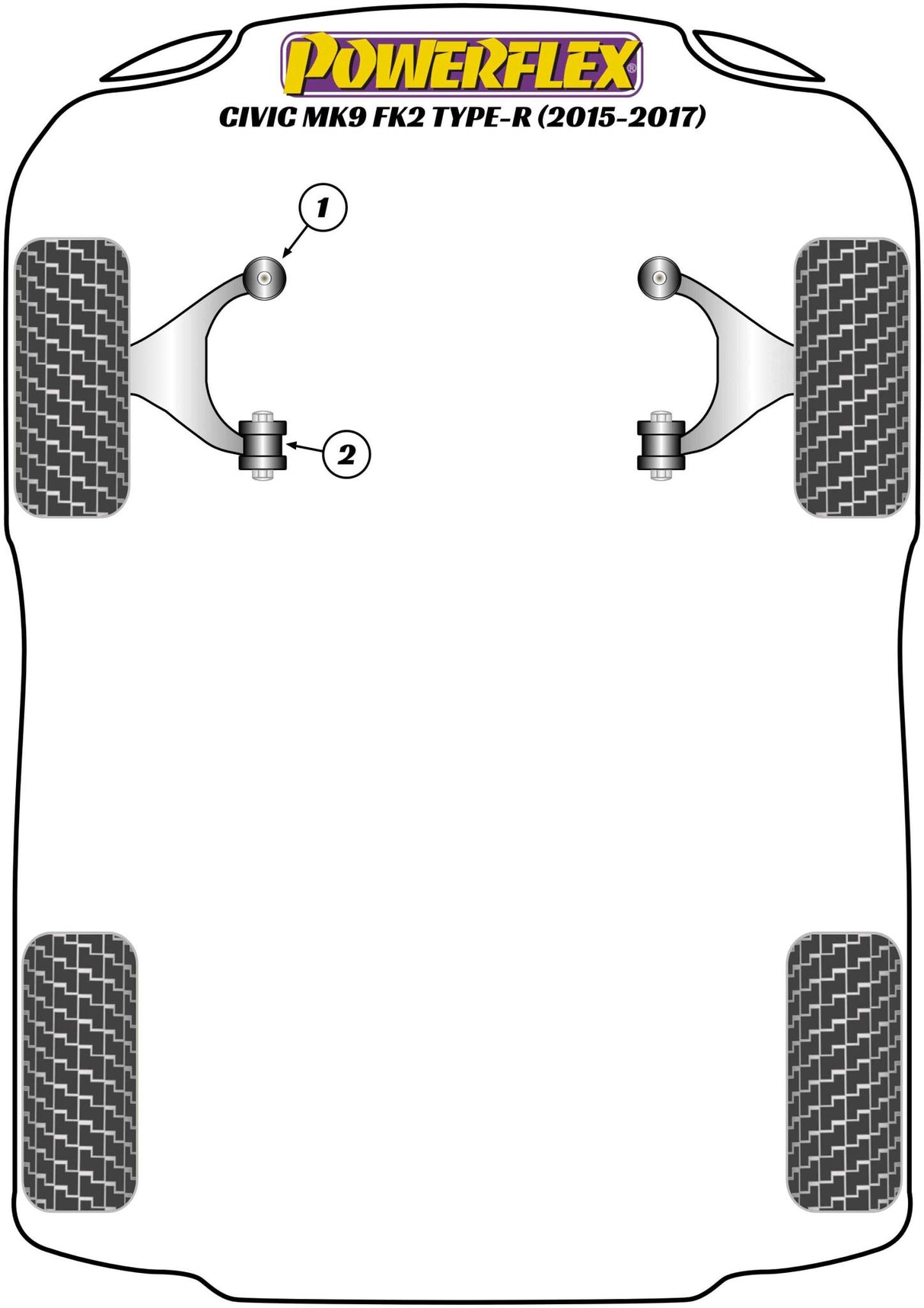 Honda Civic Front Wishbone Rear Bush