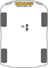 Renault Lower Torque Mount, Fast Road