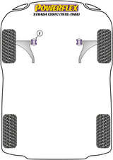 Fiat Ritmo / Strada Abarth 130TC (1978-1988) Front Wishbone Inner Bush