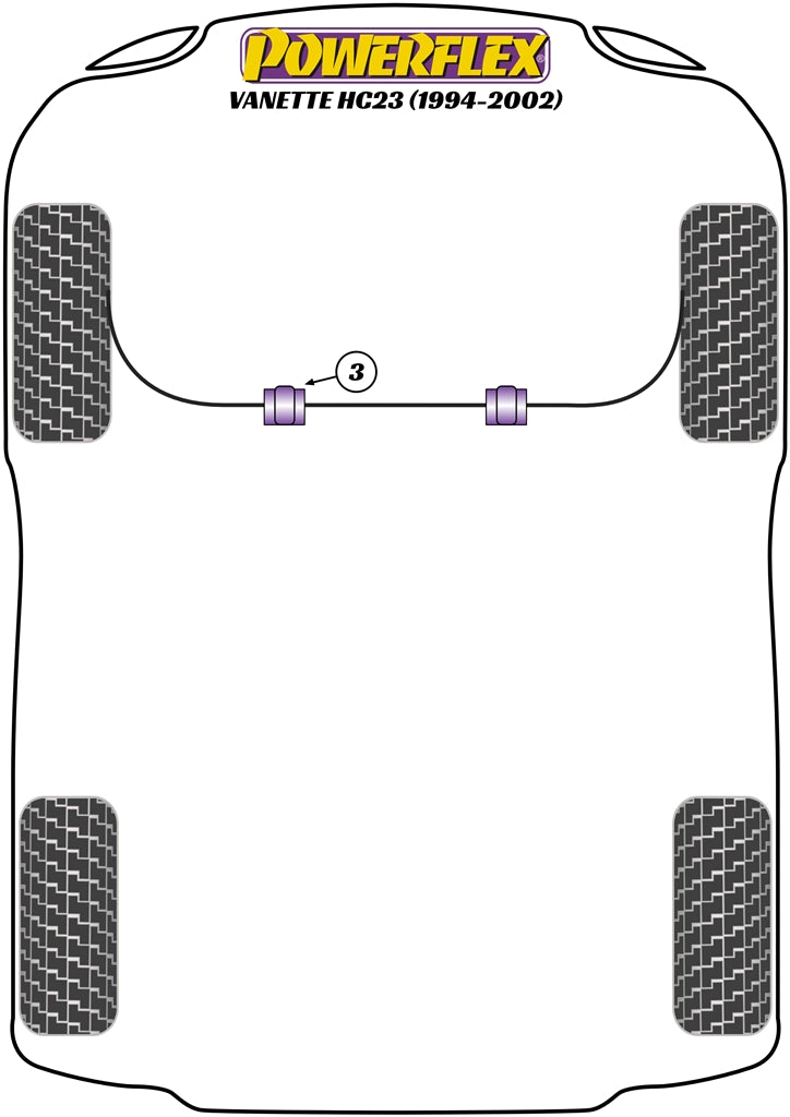 Nissan Front Anti Roll Bar Bush 30mm