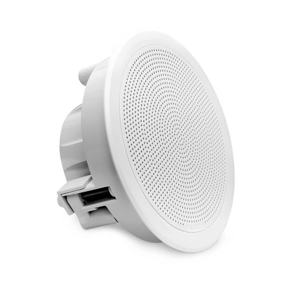FUSION 6.5" 120-WATT ROUND WHITE FLUSH MOUNT MARINE SPEAKERS - 010-02299-00