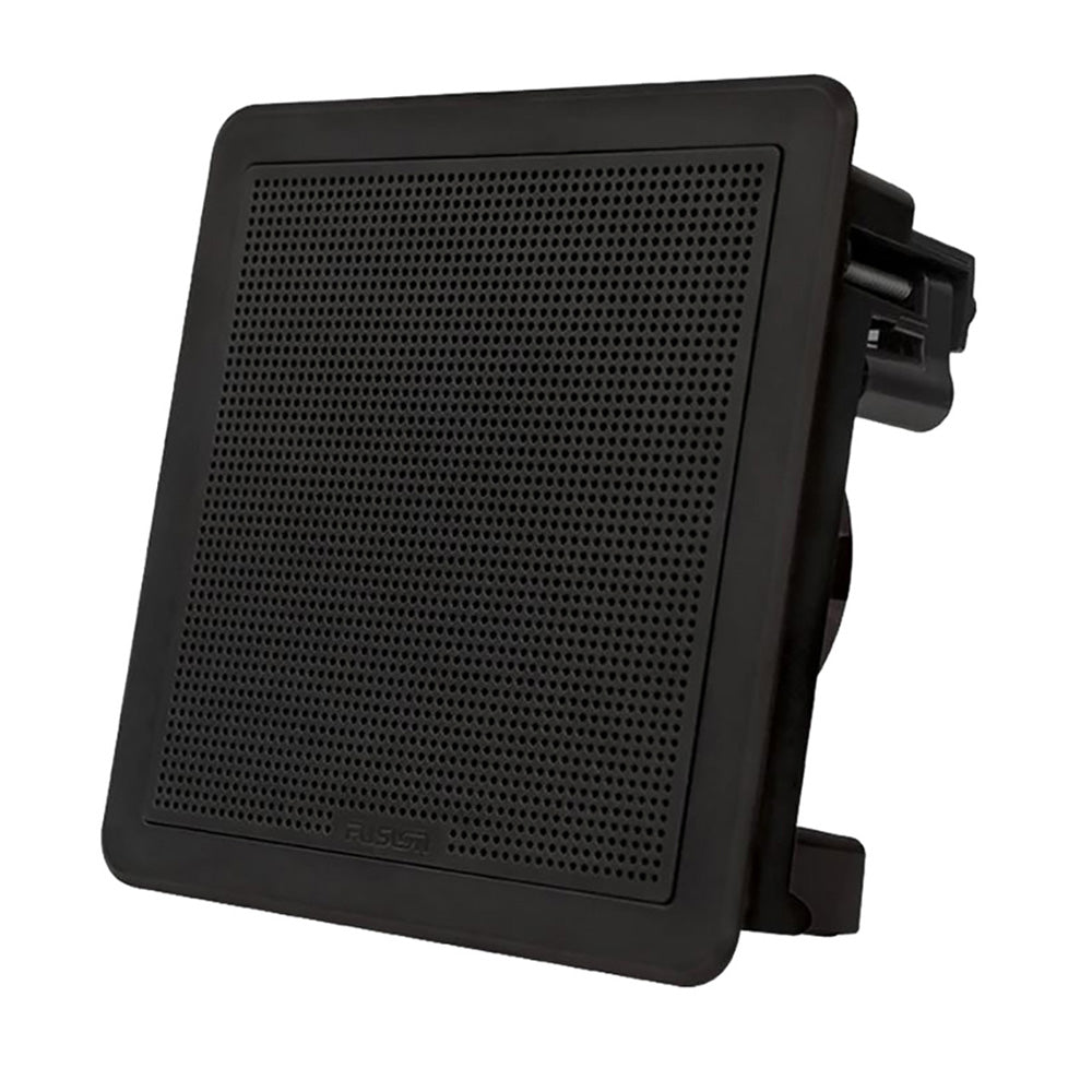 FUSION 6.5" 120W FM SERIES FLUSH MOUNT SQUARE MARINE SPEAKERS BLA - 010-02299-11