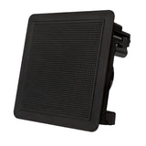 FUSION 6.5" 120W FM SERIES FLUSH MOUNT SQUARE MARINE SPEAKERS BLA - 010-02299-11