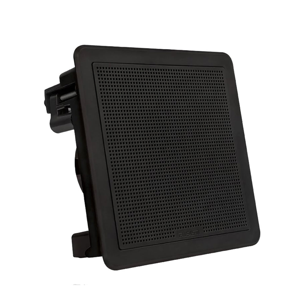 FUSION 6.5" 120W FM SERIES FLUSH MOUNT SQUARE MARINE SPEAKERS BLA - 010-02299-11