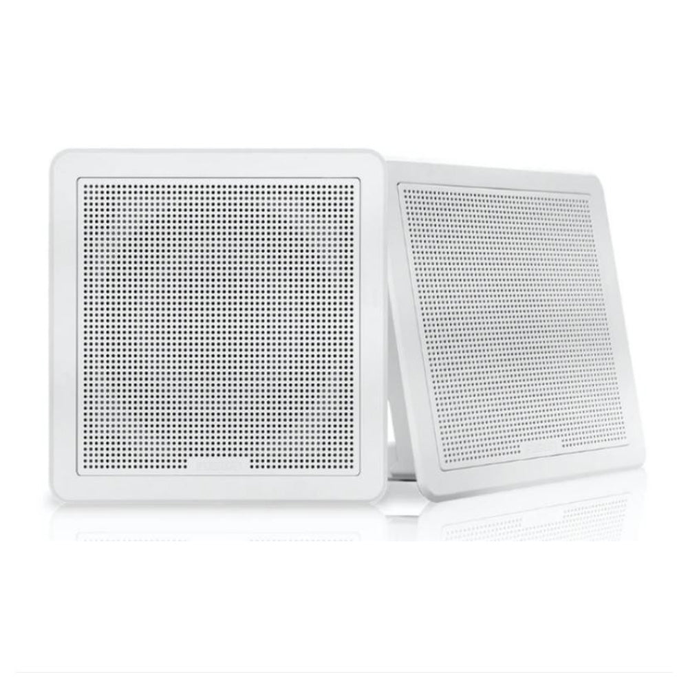 FUSION FM SERIES 7.7" 200W FLUSH MOUNT MARINE SQUARE WHITE SPEAKE - 010-02300-10