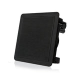 FUSION  7.7" 200W FM SERIES  FLUSH MOUNT MARINE SQUARE BLACK SPEA - 010-02300-11