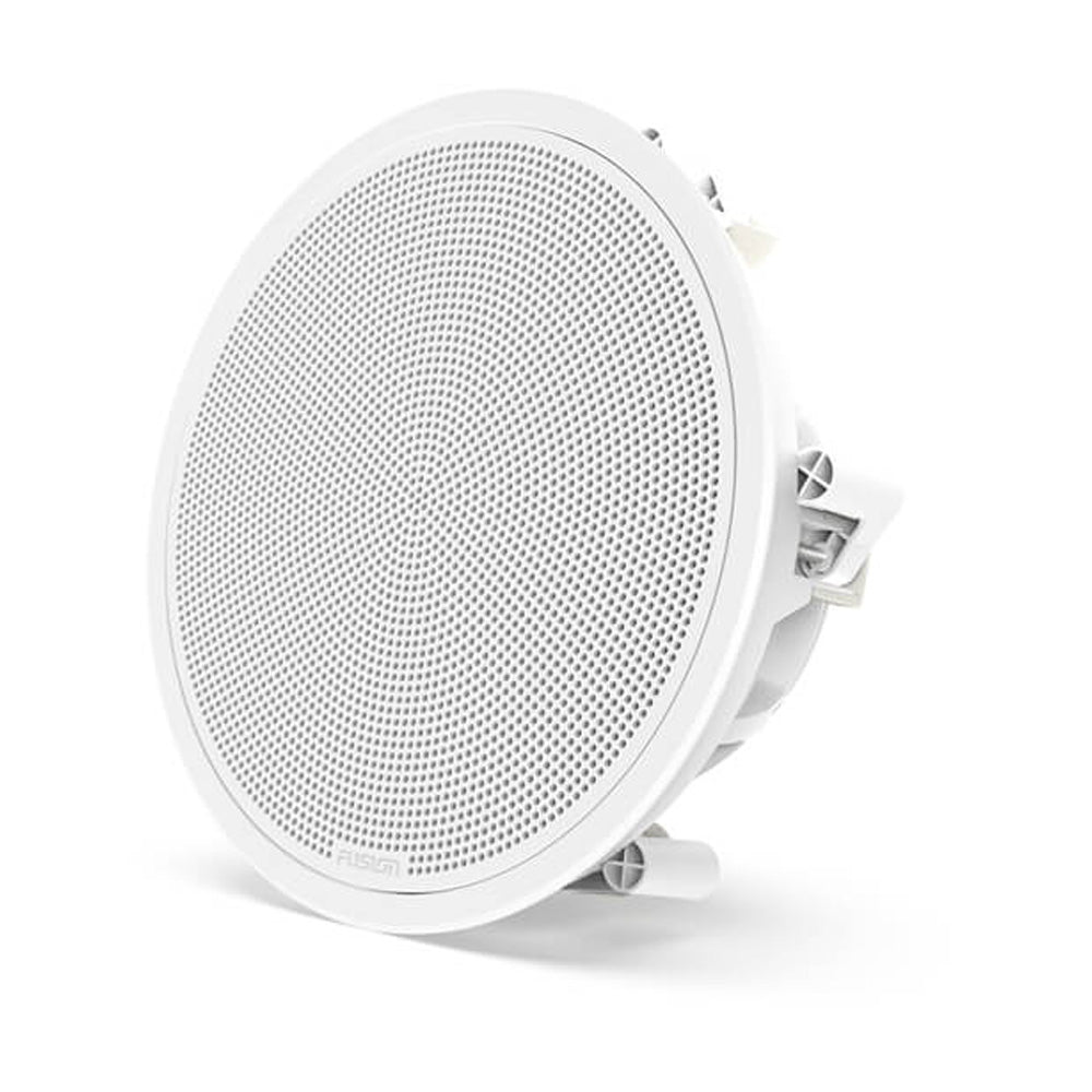 FUSION FM-S10RW 10 WHITE ROUND FLUSH MOUNT SUBWOOFER - 010-02301-00