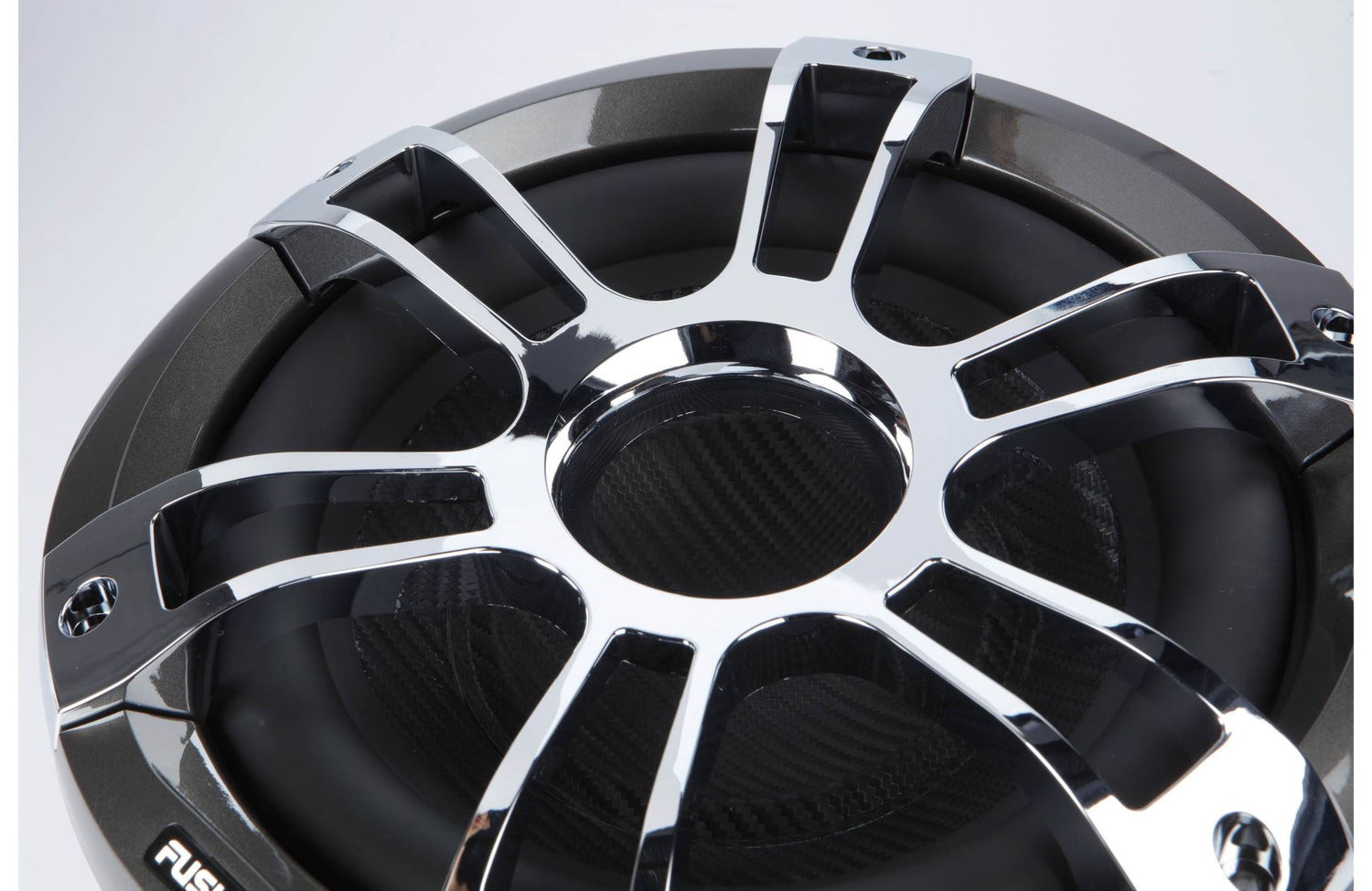 SG-SL102SPC 10" SPORTS GRILLE CHROME SUBWOOFER WITH LED - 010-02435-11