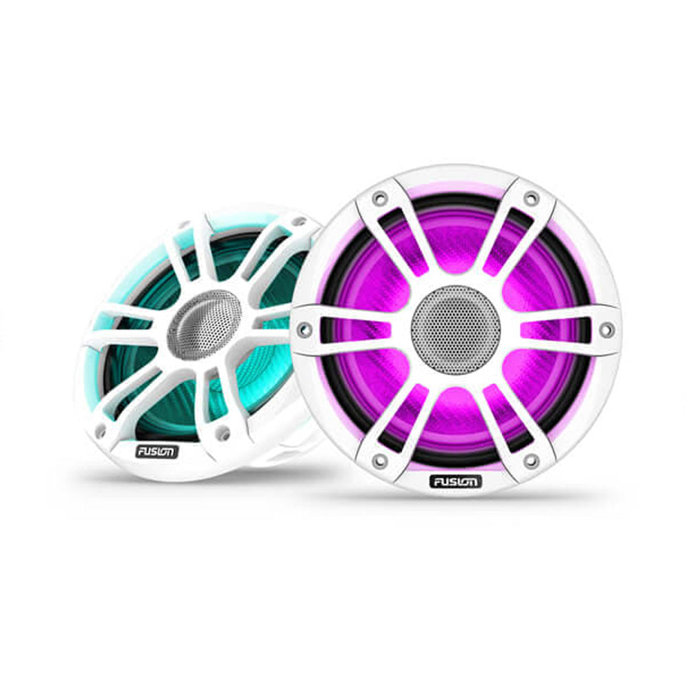 FUSION 7.7" SERIES 3I SPORTS SPEAKERS WHITE WITH CRGBW - 010-02772-10