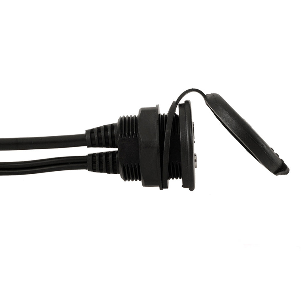 FUSION PANEL MOUNT USB/3.5 MM AUX CONNECTOR - 010-12381-00