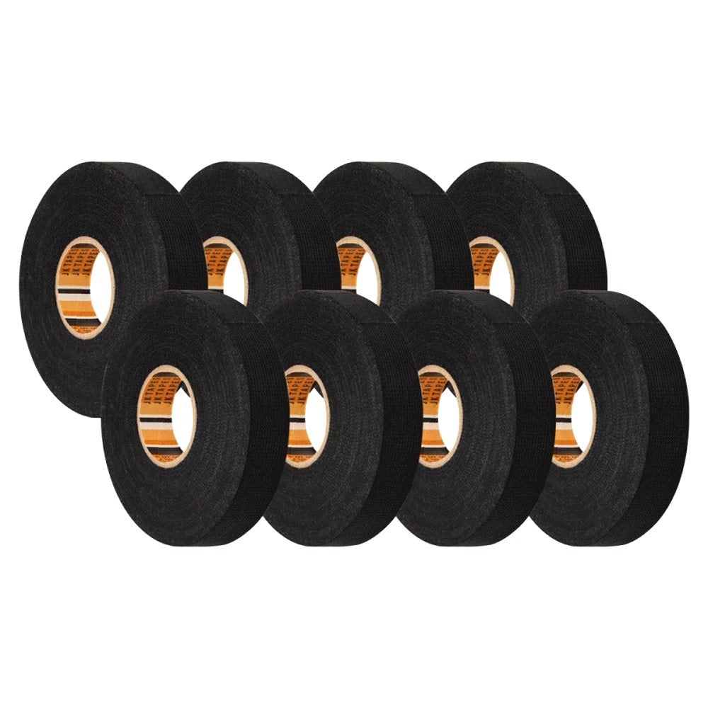 TAPE CLOTH HARNESS INTERIOR 9MM X 25M SLEEVE OF 16 ROLLS - 12508-9