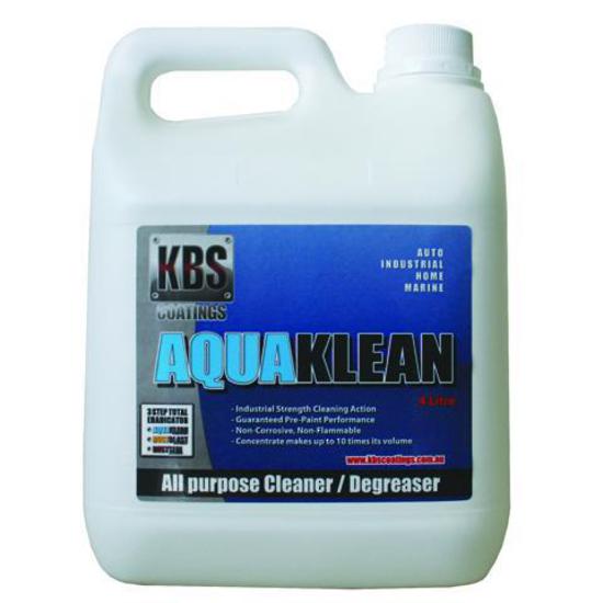 KBS AQUAKLEAN WATER BASED CLEANER & DEGREASER 4 LITRE - 2500