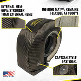 HEATSHIELD LAVA TURBO COVER FOR TURBOCHARGER T3 - 300073