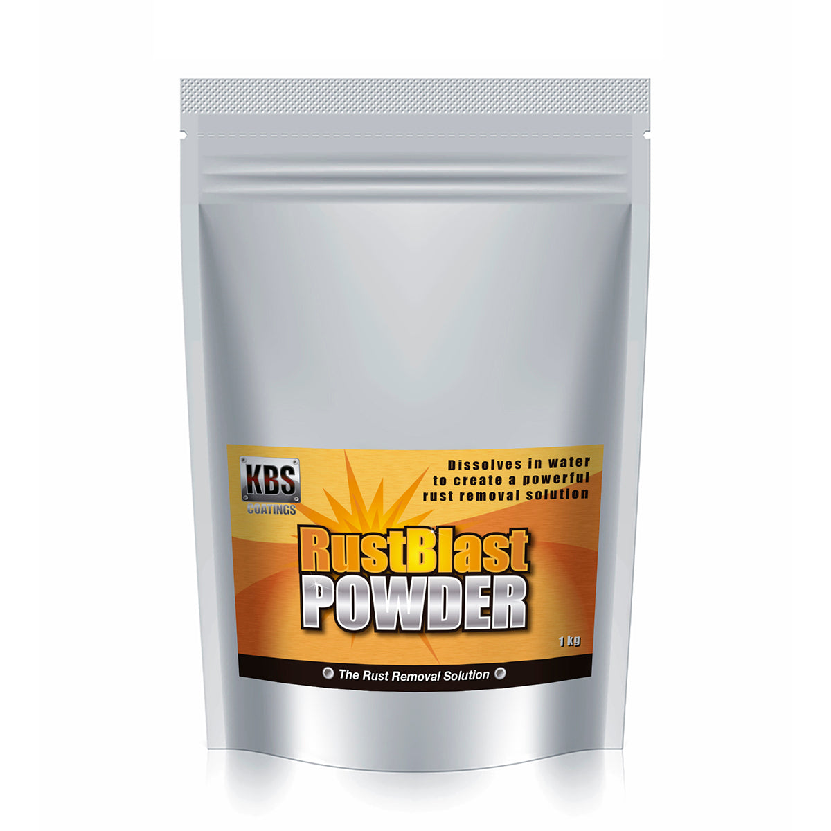 KBS RUSTBLAST WATER BASED RUST REMOVER POWDER 1KG - 3100