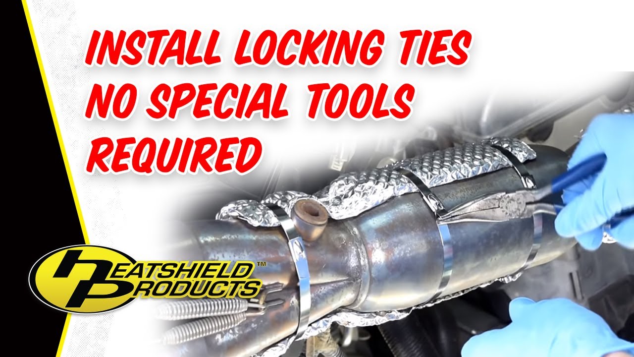 HEATSHIELD THERMAL TIES 5/16" X 10" - 6 PACK - 250MM - 351003
