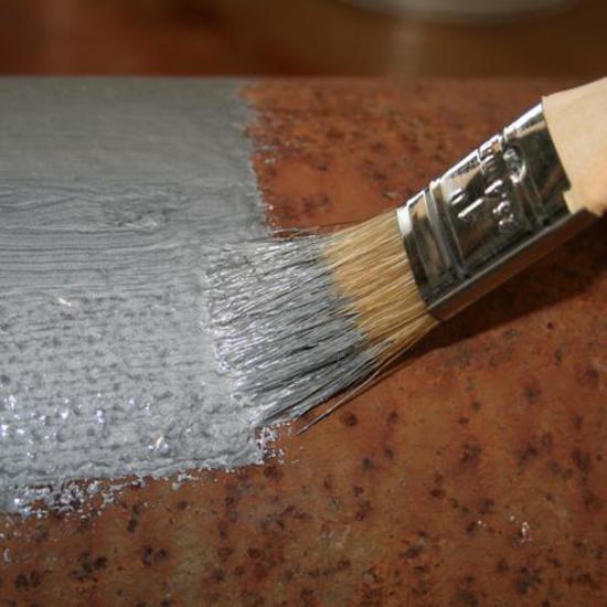 KBS RUSTSEAL RUST PREVENTIVE COATING SILVER 250ML - 4203