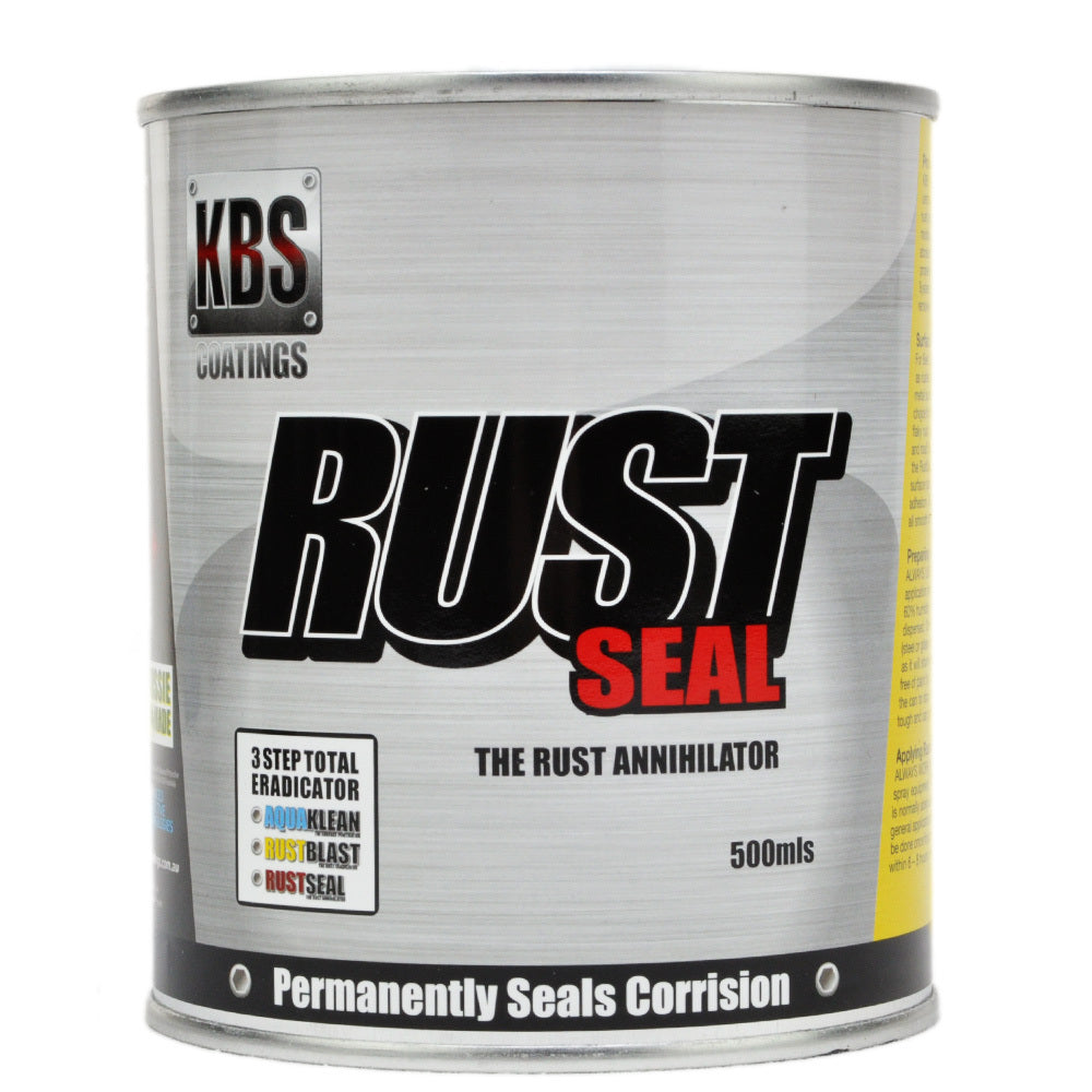 KBS RUSTSEAL RUST PREVENTIVE COATING SILVER 500ML - 4303