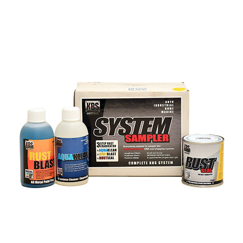 KBS ERADICATE RUST SMALL MACHINES REPAIR KIT GLOSS BLACK - 50001