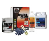 KBS CHASSIS COATER KIT FOR FULL SIZE CAR OR UTE SATIN BLACK - 57002