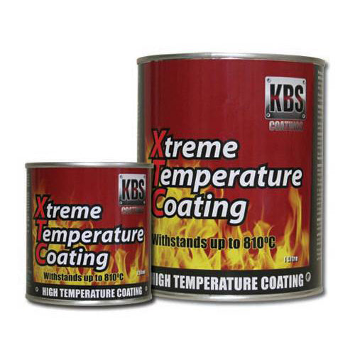 KBS XTC XTREME TEMP COATING CAST IRON GREY 1 LITRE - 6842