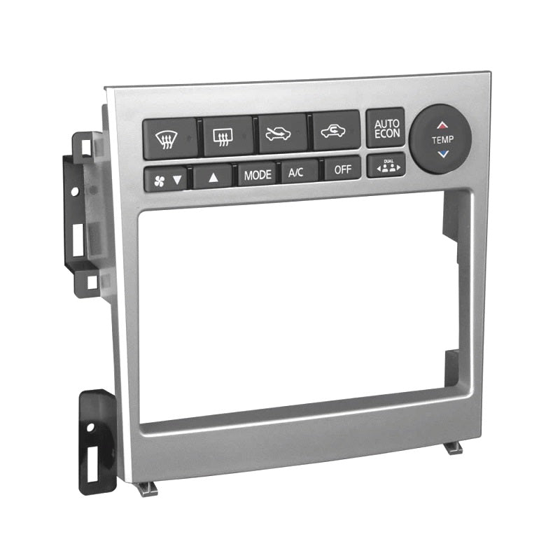 FITTING KIT NISSAN SKYLINE, STAGEA 2005 - 2007 DOUBLE DIN (SILVER) - 95-7605