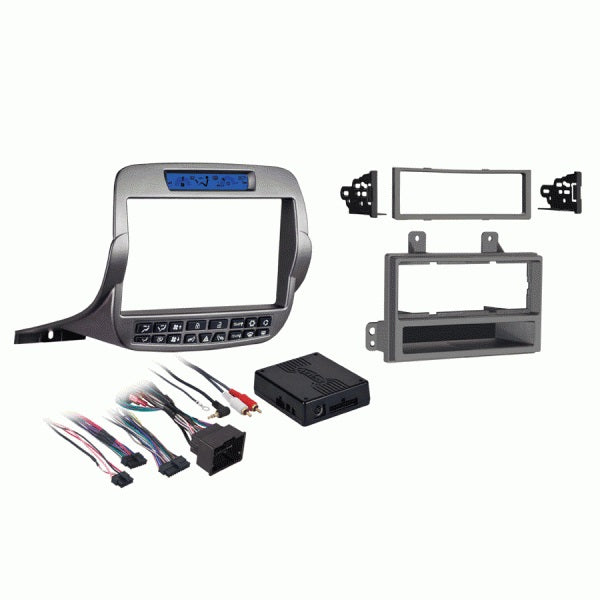FITTING KIT CHEVROLET CAMARO 2010 - 2015 DIN & DOUBLE DIN (SILVER) - 99-3010S