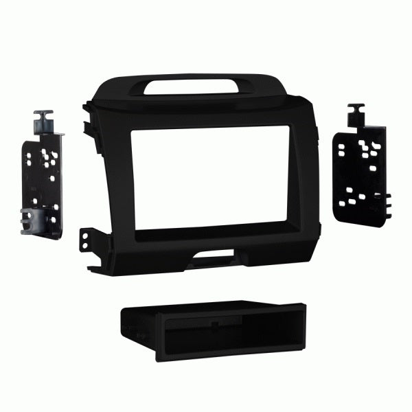 FITTING KIT KIA SPORTAGE 2011 - 2016 DIN & DOUBLE DIN (CHARCOAL) - 99-7344CH