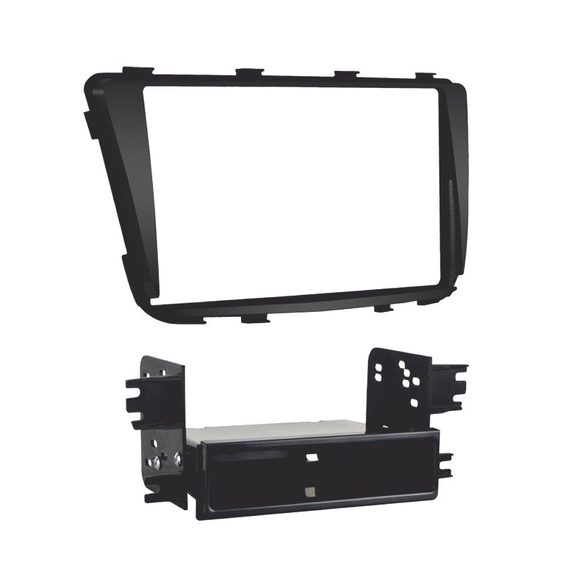 FITTING KIT HYUNDAI ACCENT 2012 - 2017 DIN & DOUBLE DIN (BLACK) - 99-7347B