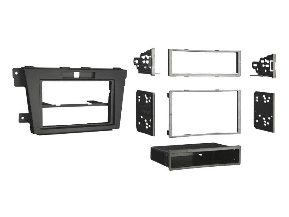 FITTING KIT MAZDA CX7 2010 - 2012 DIN & DOUBLE DIN (BLACK) - 99-7520B