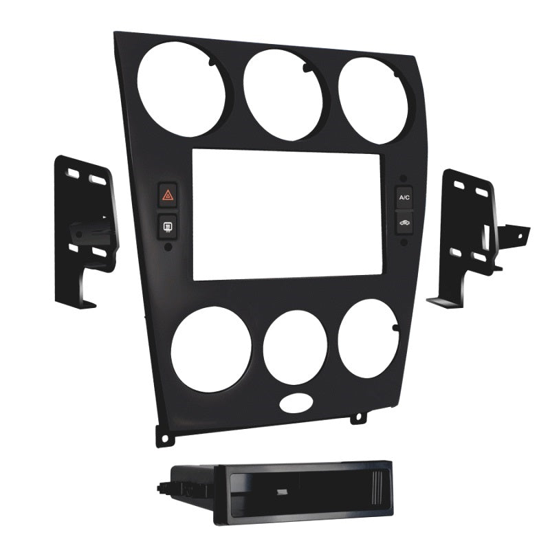 FITTING KIT MAZDA 6 , ATENZA 2005 - 2007 ONLY DIN & DOUBLE DIN (BLACK - 99-7524B