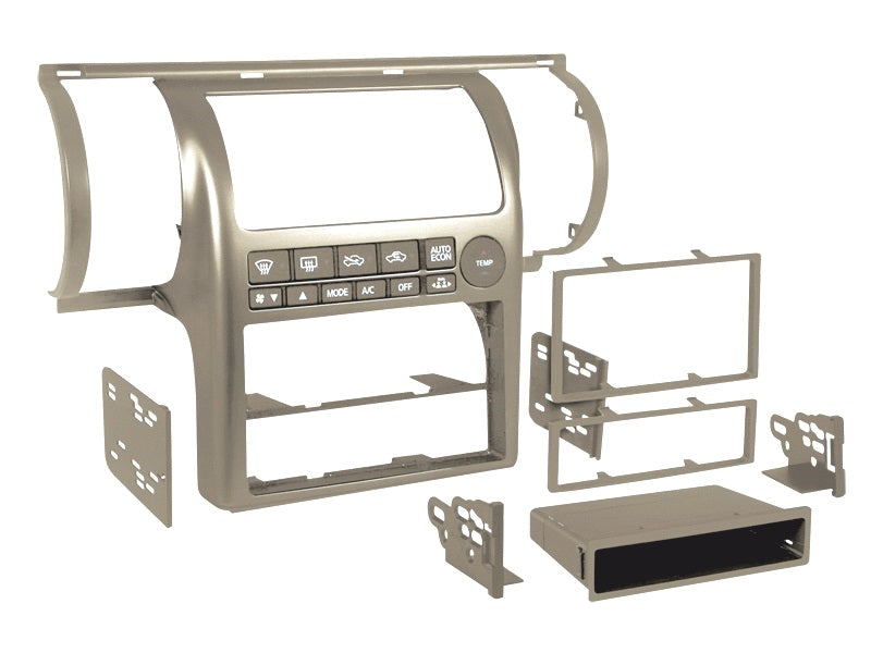 FITTING KIT NISSAN SKYLINE 2001 - 2004 DIN & DOUBLE DIN (TAN) - 99-7604T