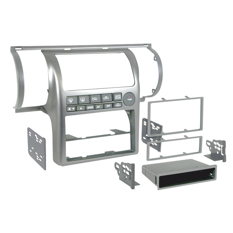 FITTING KIT NISSAN SKYLINE 2001 - 2004 DIN & DOUBLE DIN (SILVER) - 99-7604