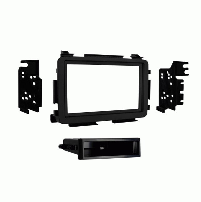 FITTING KIT HONDA HRV , VEZEL 2014 - 2021 DIN & DOUBLE DIN (BLACK) - 99-7810B