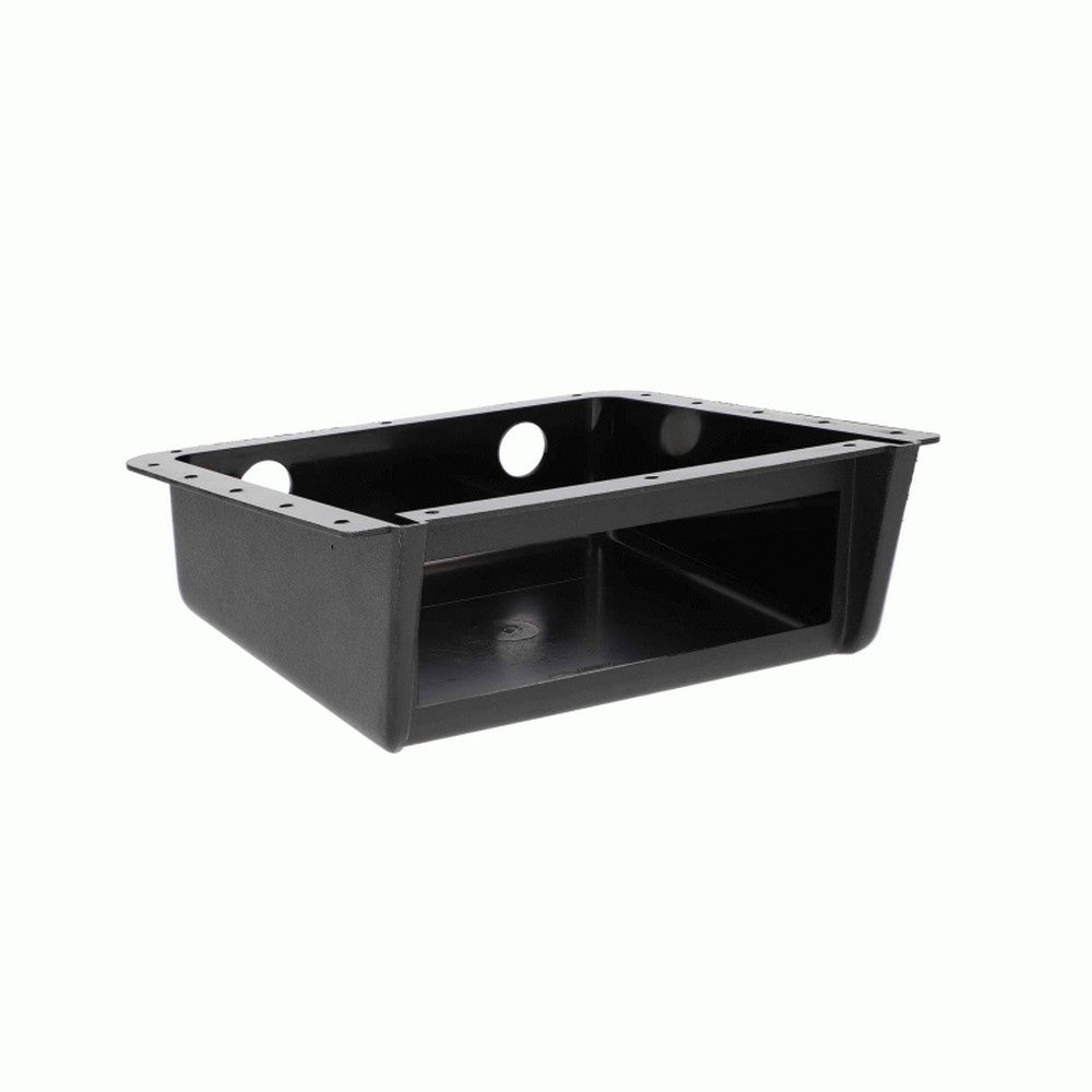 MOUNT KIT FOR UNDER DASH RADIO HOUSING SINGLE DIN (BLACK) - 99-9000