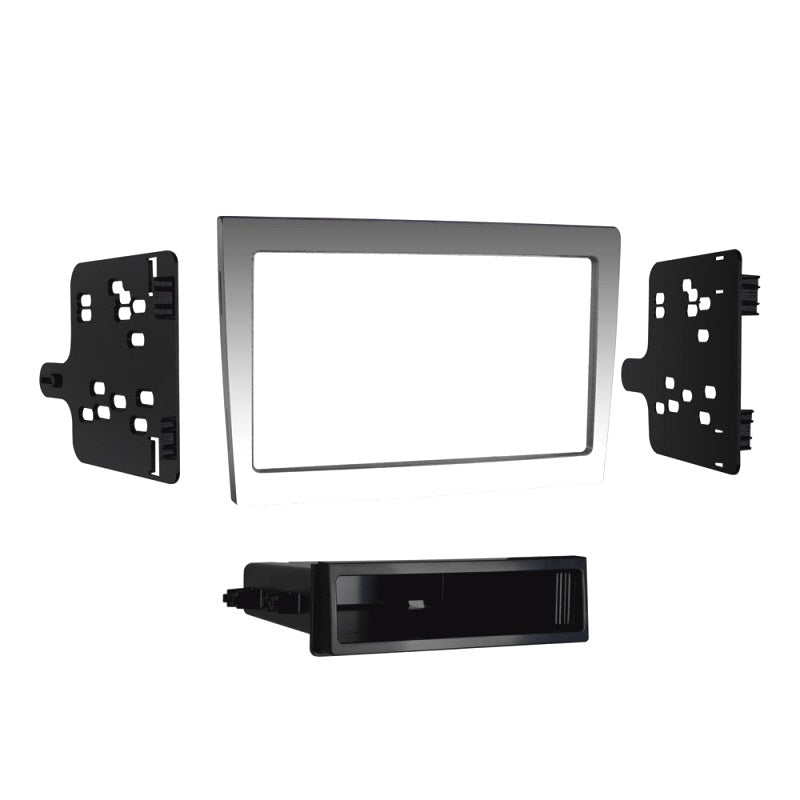 FITTING KIT PORSCHE 911 & 997 2005 - 2012 DIN & DOUBLE DIN (GRAY) - 99-9606G