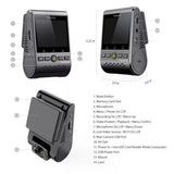 A129 PLUS DUO IR FRONT AND INTERIOR DUAL DASH CAM WITH GPS &  - A129PLUSDUO-G-IR
