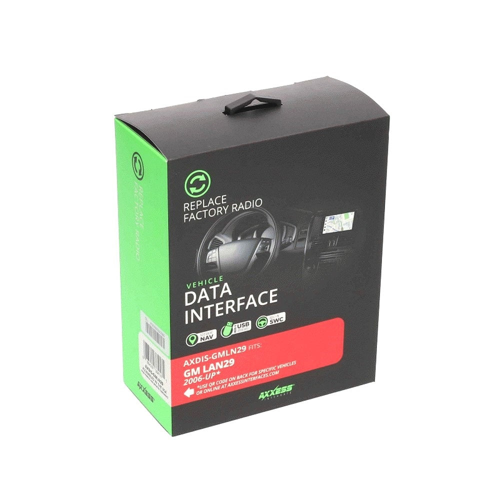 AMPLIFIED INTERFACE GM WITH SWC 2006 - ON - AXDIS-GMLN29