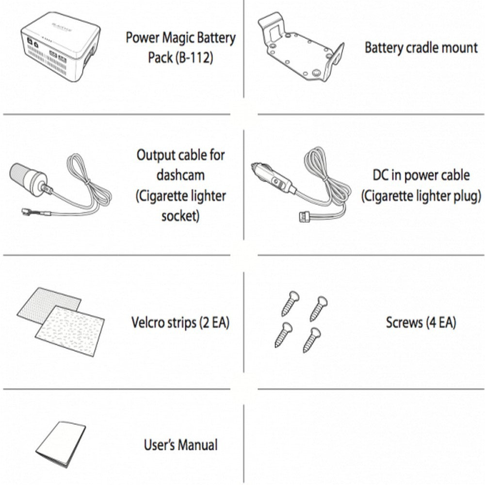BLACKVUE B-112 POWER MAGIC BATTERY PACK - B-112