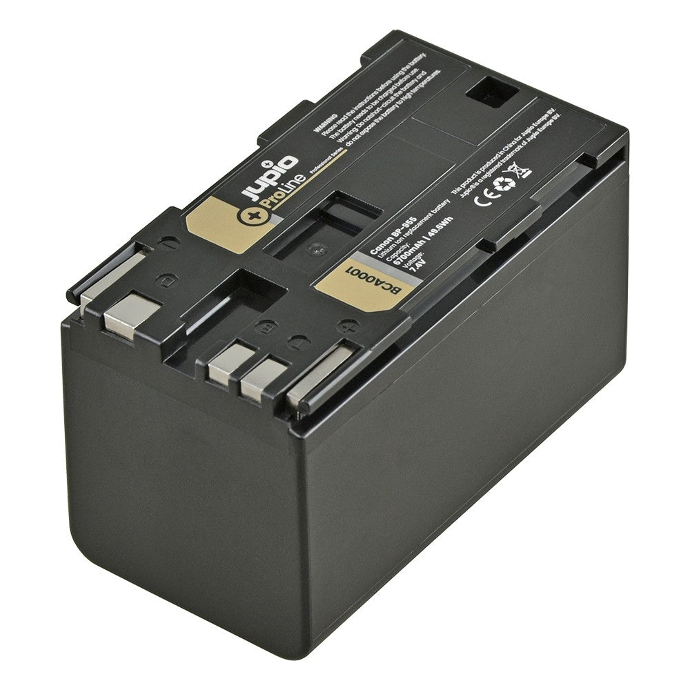JUPIO CAMERA BATTERY CANON PROLINE BP-955 7.4V 6700MAH - BCA0001