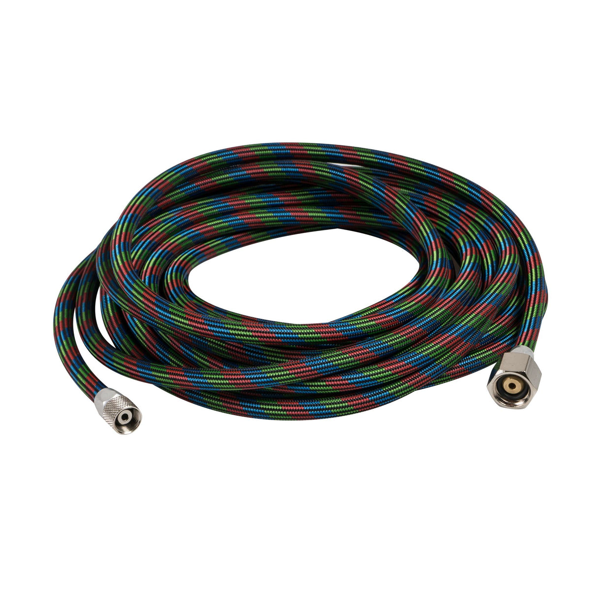 IWATA AIRBRUSH HOSE BRAIDED 6M 1/4" X 1/8" CONNECTIONS - BT020