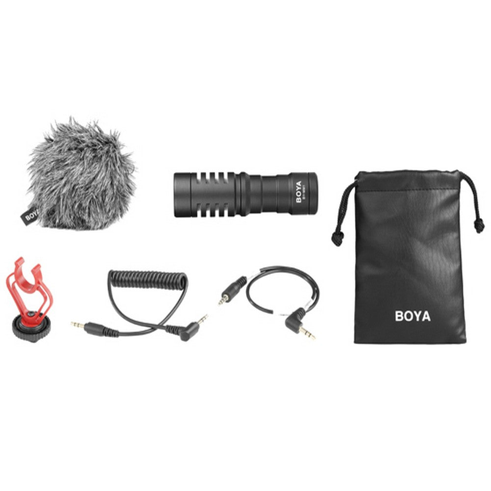 BOYA UNIVERSAL CARDIOID CONDENSER MIC - BY-MM1