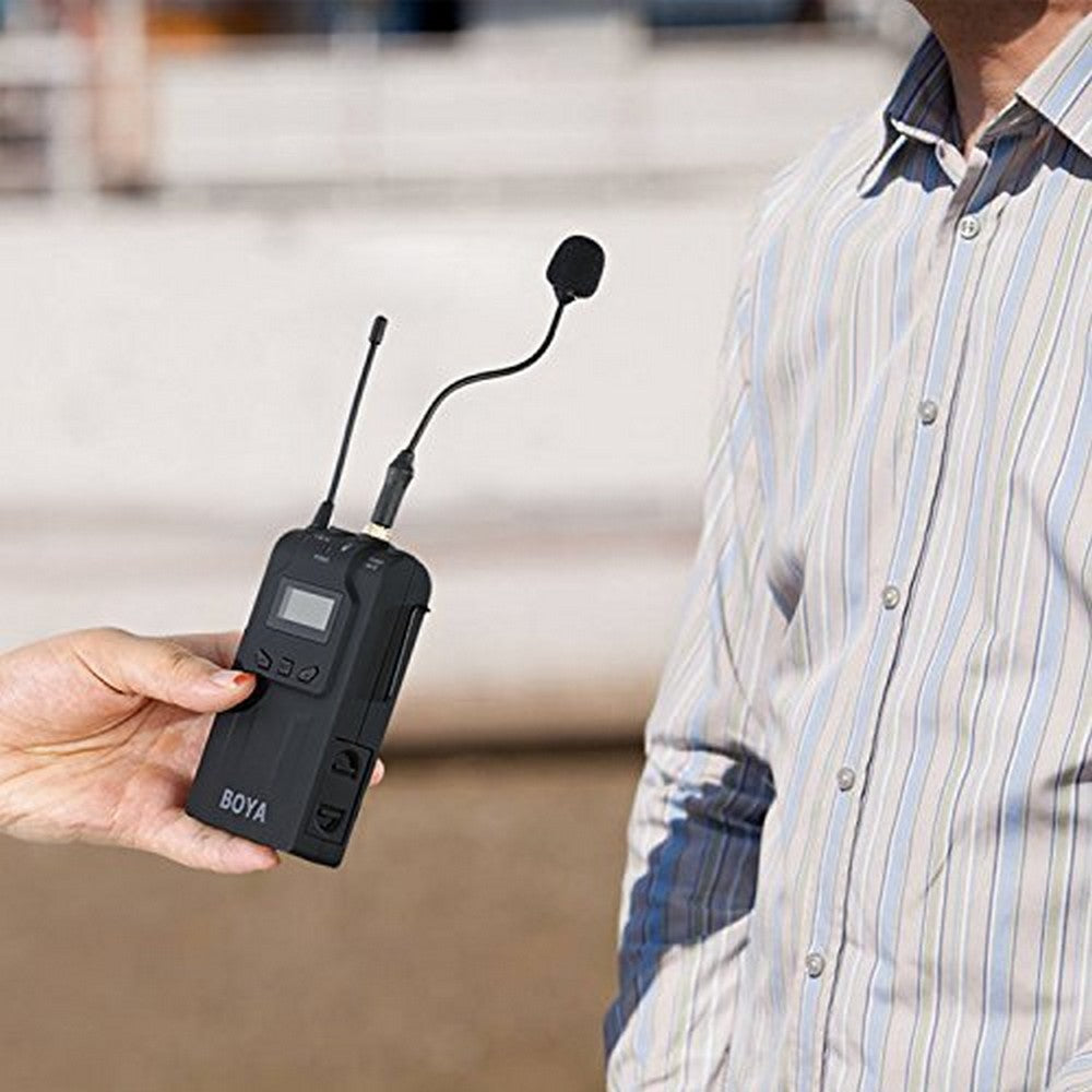 BOYA 3.5MM LOCKING-TYPE MINI GOOSENECK OMNI FLEXIBLE MIC - BY-UM2